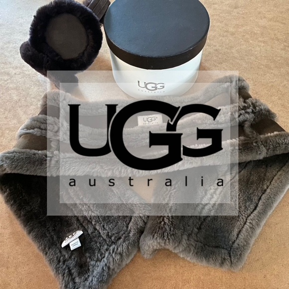 UGG Accessories Ugg Australia Shearling Scarf And Ear Muff Warmers